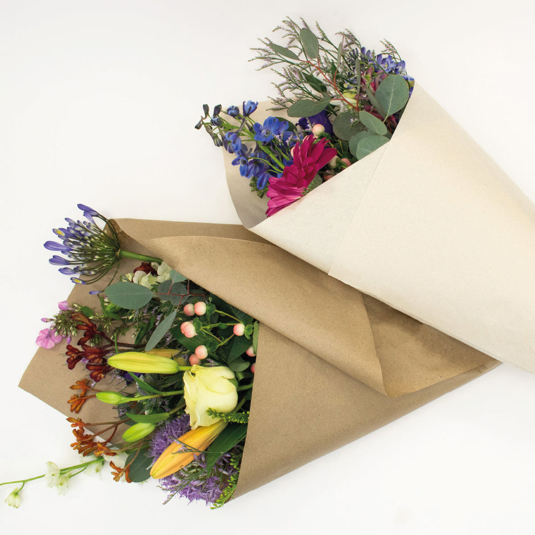 Let's start wrapping our flowers in plant-based papers!