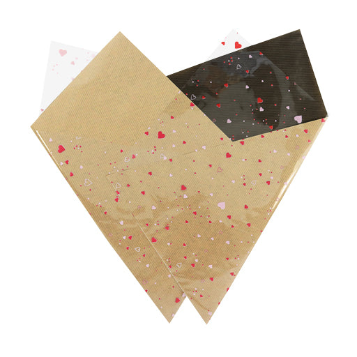 Sweet Hearts Prefold - Packed by 25