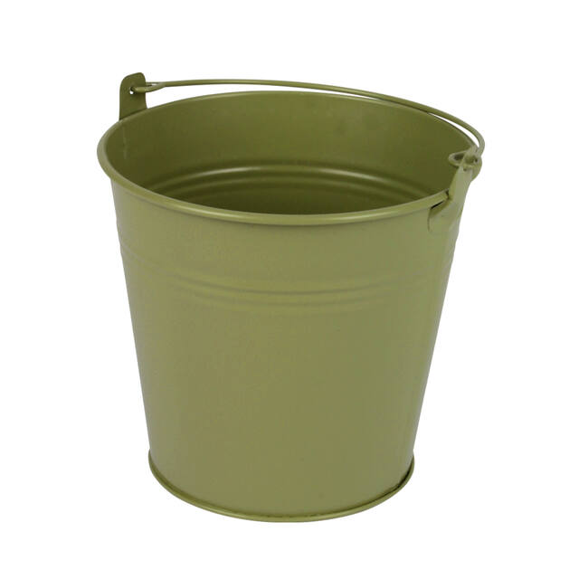Sevilla Zinc Bucket Green - Packed per 10