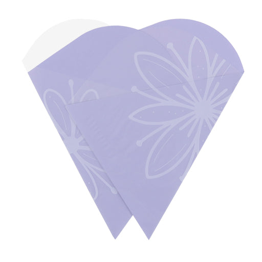 Big Flower Prefold Purple