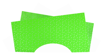 December Droplets Prefold Green