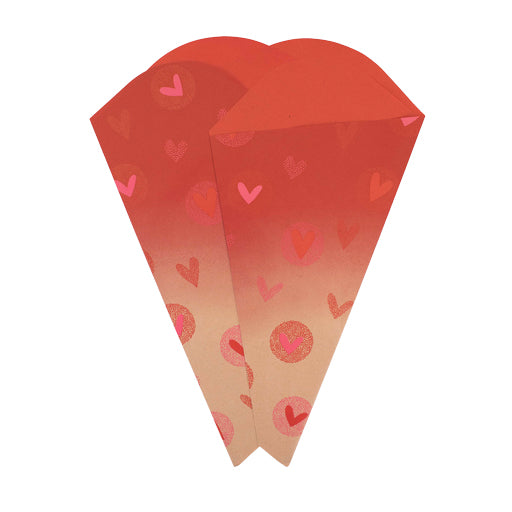 HappyV Prefold 33cm Long Red