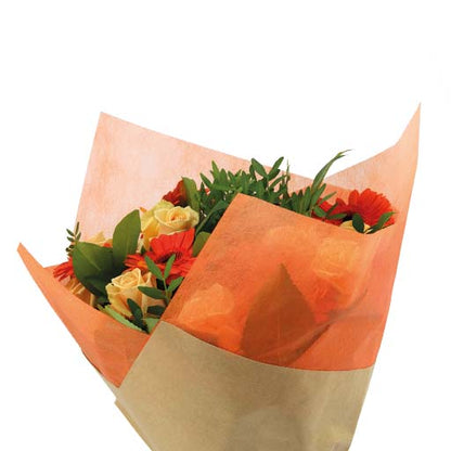 Ice Cream Prefold Orange with flowers