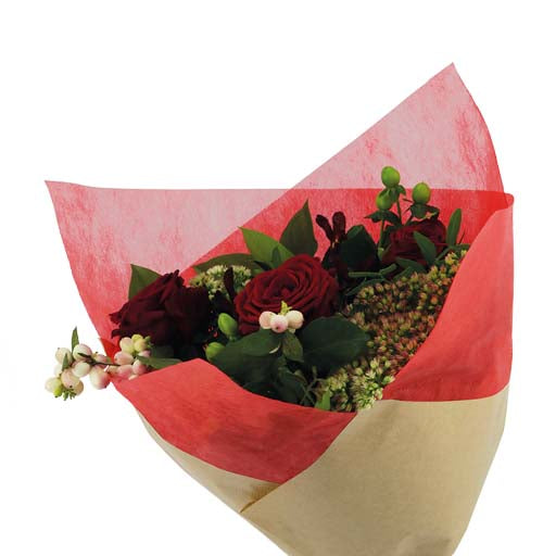 Ice Cream Prefold Red with flowers