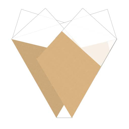 Ice Cream Prefold White