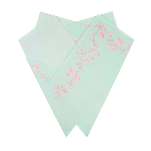 Tea Time Prefold 40cm Blue
